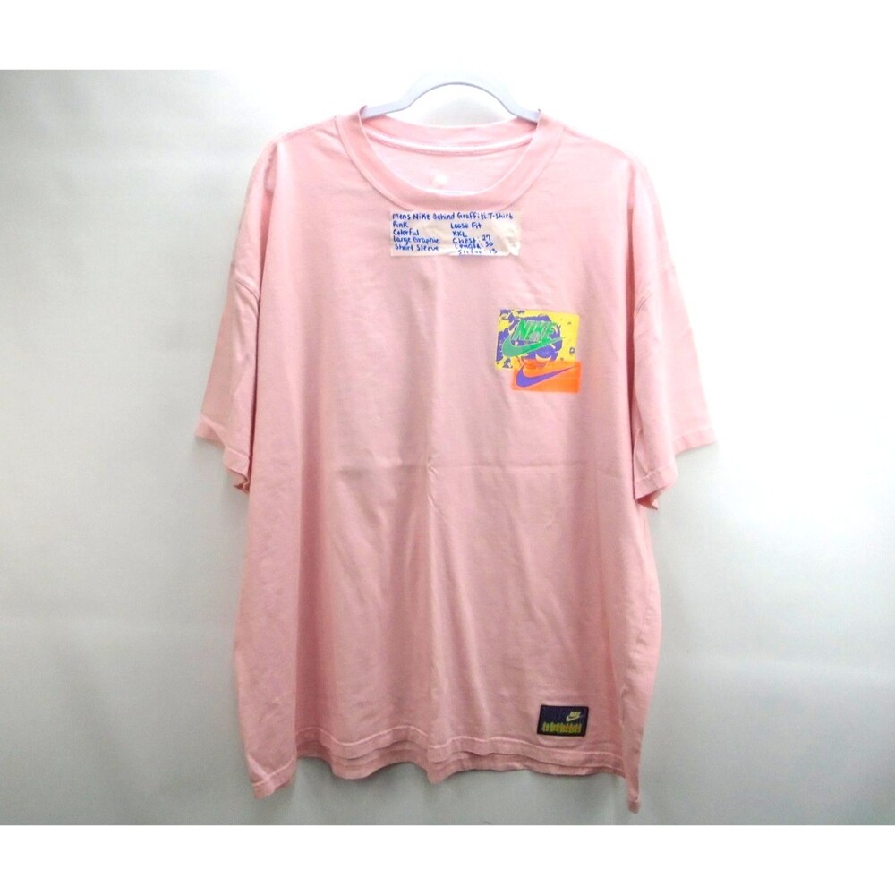 Nike Max90 "To The Light" Festival RARE Shirt Short Sleeve Pink Graphic XXL